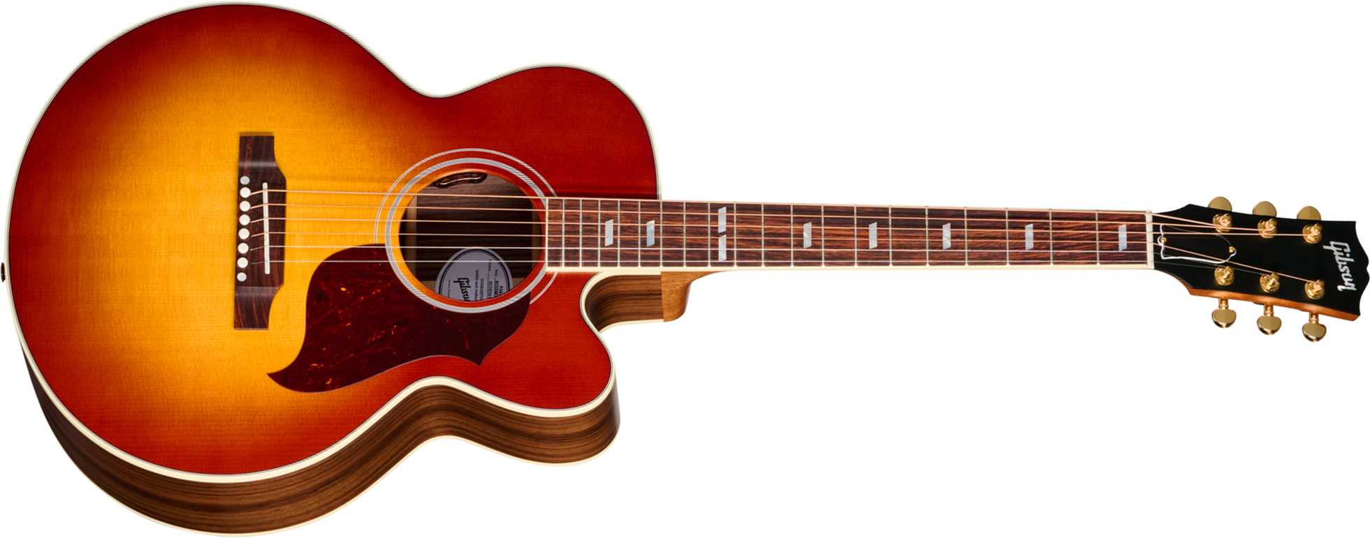 Gibson Parlor Rosewood Ec (baggs Hifi Dna) Cw Shsc Epicea Palissandre Rw - Rosewood Burst - Guitare Folk - Main picture