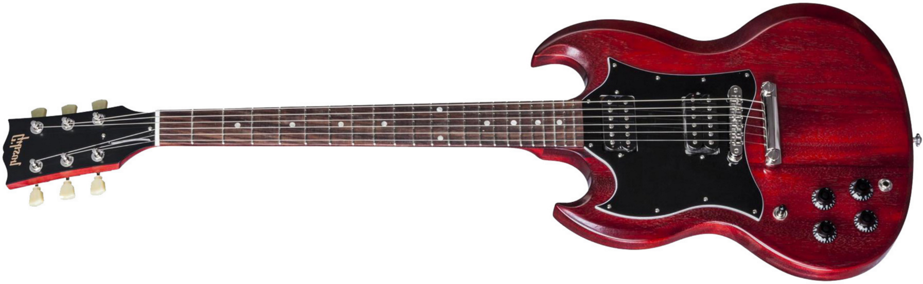 Gibson Sg Faded 2017 T Lh Traditional Gaucher - Worn Cherry - Guitare Électrique Gaucher - Main picture