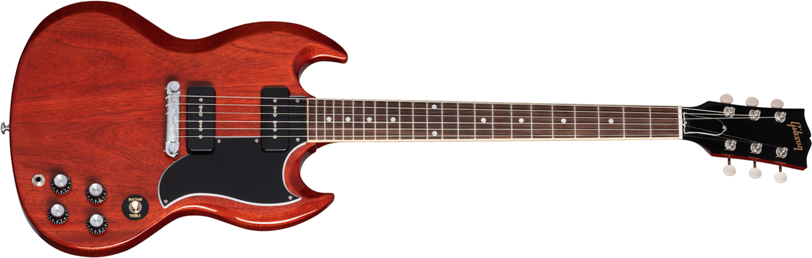 Gibson Sg Special Original 2021 2p90 Ht Rw - Vintage Cherry - Guitare Électrique Double Cut - Main picture