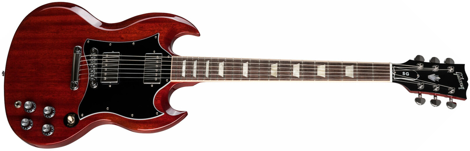 Gibson Sg Standard 2h Ht Rw - Heritage Cherry - Guitare Électrique Double Cut - Main picture