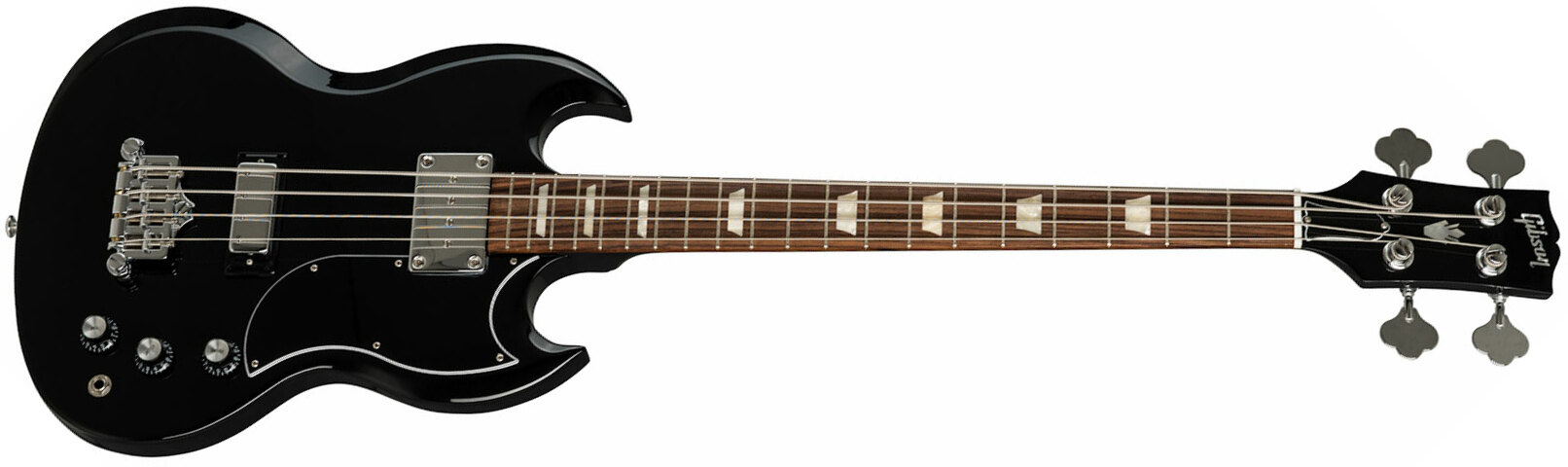 Gibson Sg Standard Bass Original Short Scale Rw - Ebony - Basse Électrique Solid Body - Main picture