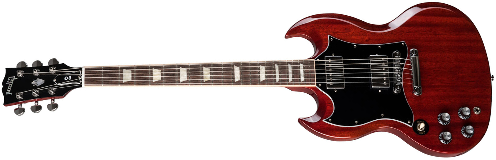 Gibson Sg Standard Lh Gaucher 2h Ht Rw - Heritage Cherry - Guitare Électrique Gaucher - Main picture