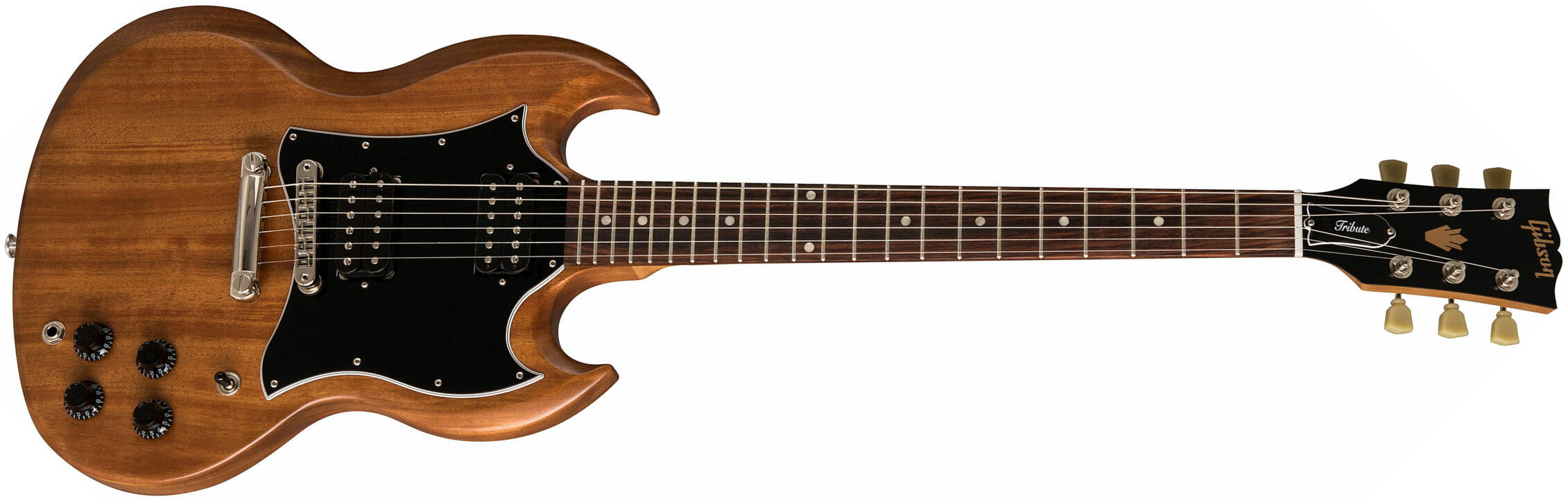 Gibson Sg Standard Tribute - Natural Walnut - Guitare Électrique Double Cut - Main picture