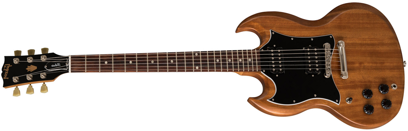 Gibson Sg Tribute Lh Modern Gaucher 2h Ht Rw - Natural Walnut - Guitare Électrique Gaucher - Main picture