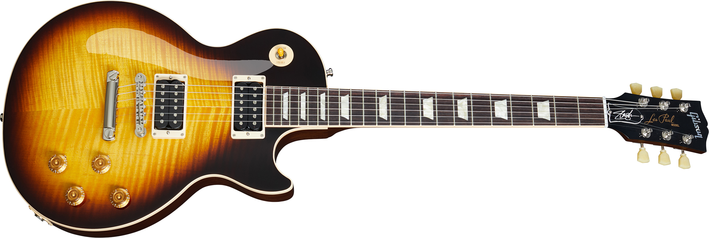 Gibson Slash Les Paul Standard 50's 2020 Original Signature 2h Ht Rw - November Burst - Guitare Électrique Single Cut - Main picture
