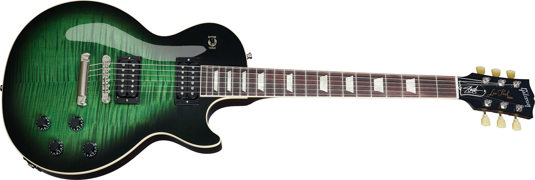 Gibson Slash Les Paul Standard 50's 2020 Original Signature Hh Ht Rw - Anaconda Burst - Guitare Électrique Single Cut - Main picture