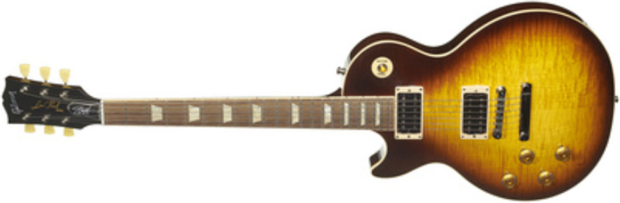 Gibson Slash Les Paul Standard 50's Lh Original Signature Gaucher 2h Ht Rw - November Burst - Guitare Électrique Gaucher - Main picture