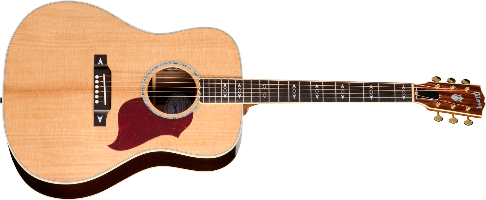 Gibson Songwriter Recording Artist (baggs Hifi Dna) Dreadnought Epicea Palissandre Eb - Natural - Guitare Folk - Main picture