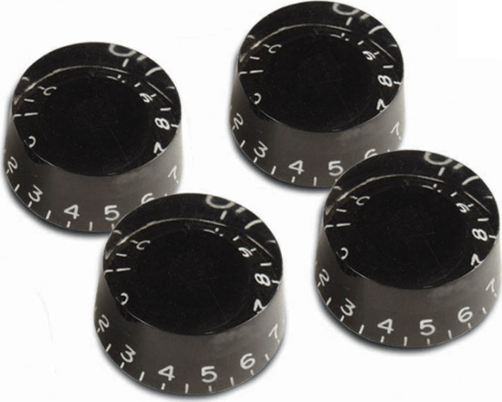 Gibson Speed Knobs 4 Pack Black - Bouton - Main picture