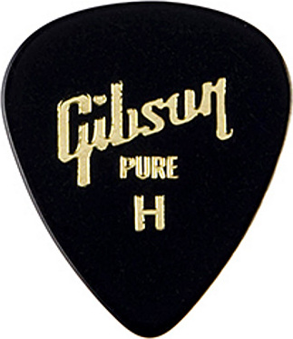 Gibson Standard Style Guitar Pick Rounded 351 Celluloid Heavy - MÉdiator & Onglet - Main picture
