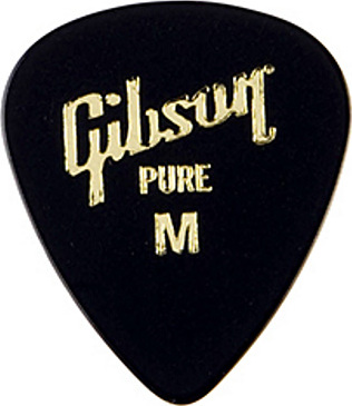 Gibson Standard Style Guitar Pick Rounded 351 Celluloid Medium - MÉdiator & Onglet - Main picture