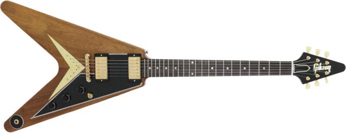Gibson Custom Shop 1958 Mahogany Flying V Reissue - Vos walnut