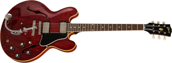 Gibson Custom Shop Jerry Kennedy Pretty Woman 1961 ES-335 Replica Ltd - Aged faded cherry