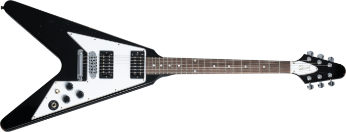 Gibson Custom Shop Kirk Hammett 1979 Flying V - Murphy lab aged ebony
