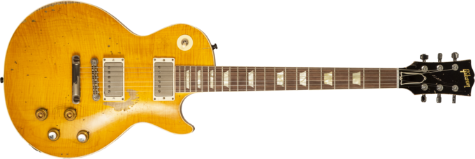 Gibson Custom Shop Kirk Hammett Greeny 1959 Les Paul Standard #932801 - Murphy lab aged greeny burst