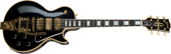 Gibson Custom Shop 1957 Les Paul Custom 3-Pickup w/ Bigsby - Vos ebony