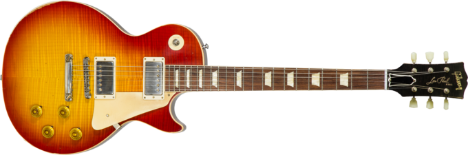Gibson Custom Shop M2M 1958 Les Paul Standard Reissue #89849 - Heavy aged first burst