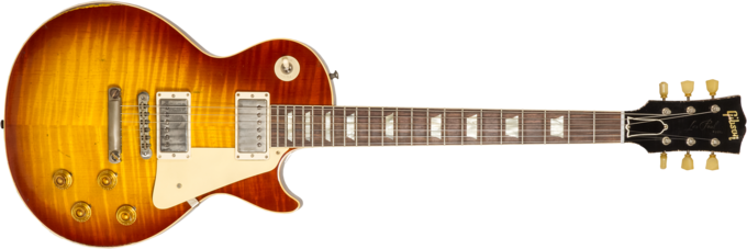 Gibson Custom Shop M2M 1959 Les Paul Standard Reissue #932156 - Ultra heavy aged iced tea burst
