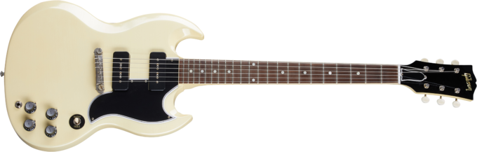 Gibson Custom Shop Murphy Lab 1963 SG Special Reissue - Ultra light aged classic white