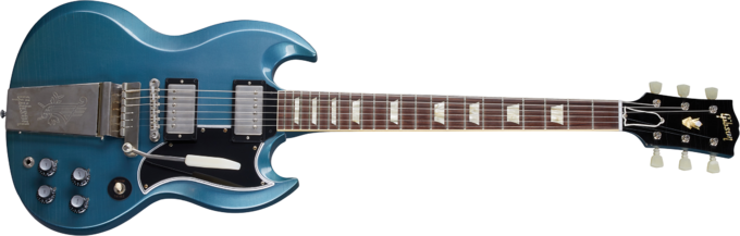 Gibson Custom Shop Murphy Lab 1964 SG Standard Maestro Reissue - Ultra light aged pelham blue