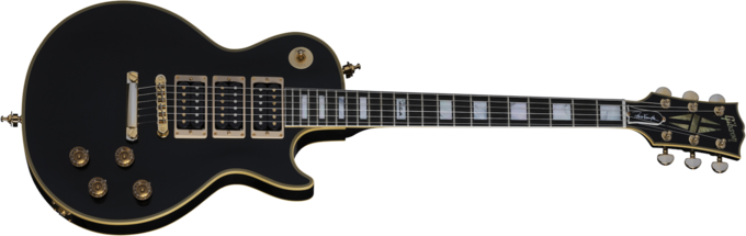 Gibson Custom Shop Peter Frampton Phenix Inspired Les Paul Custom - Vos ebony