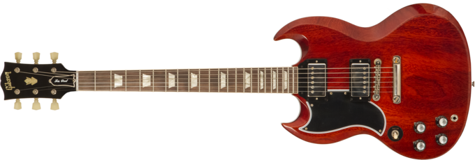 Gibson Custom Shop 1961 SG Standard Reissue Stop Bar LH #400261 - Vos cherry red