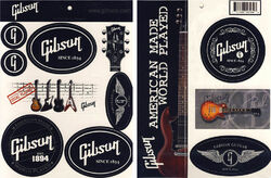 Autocollant & stickers Gibson G-STICKER1 Autocollants Pré-découpés (par 12)