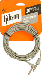 Câble Gibson Vintage Original Instrument Cable (20 ft.)