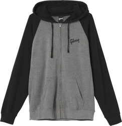 Sweat-shirt Gibson Logo Full-Zip Hoodie Small - Grey - S