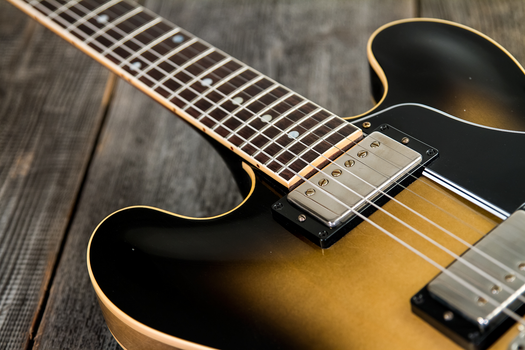 Gibson Custom Shop Bb King Es-335 Live At The Regal 2h Trem Bigsby Rw #bbregal90 - Murphy Lab Aged Argentine Grey - Guitare Électrique Signature - Var