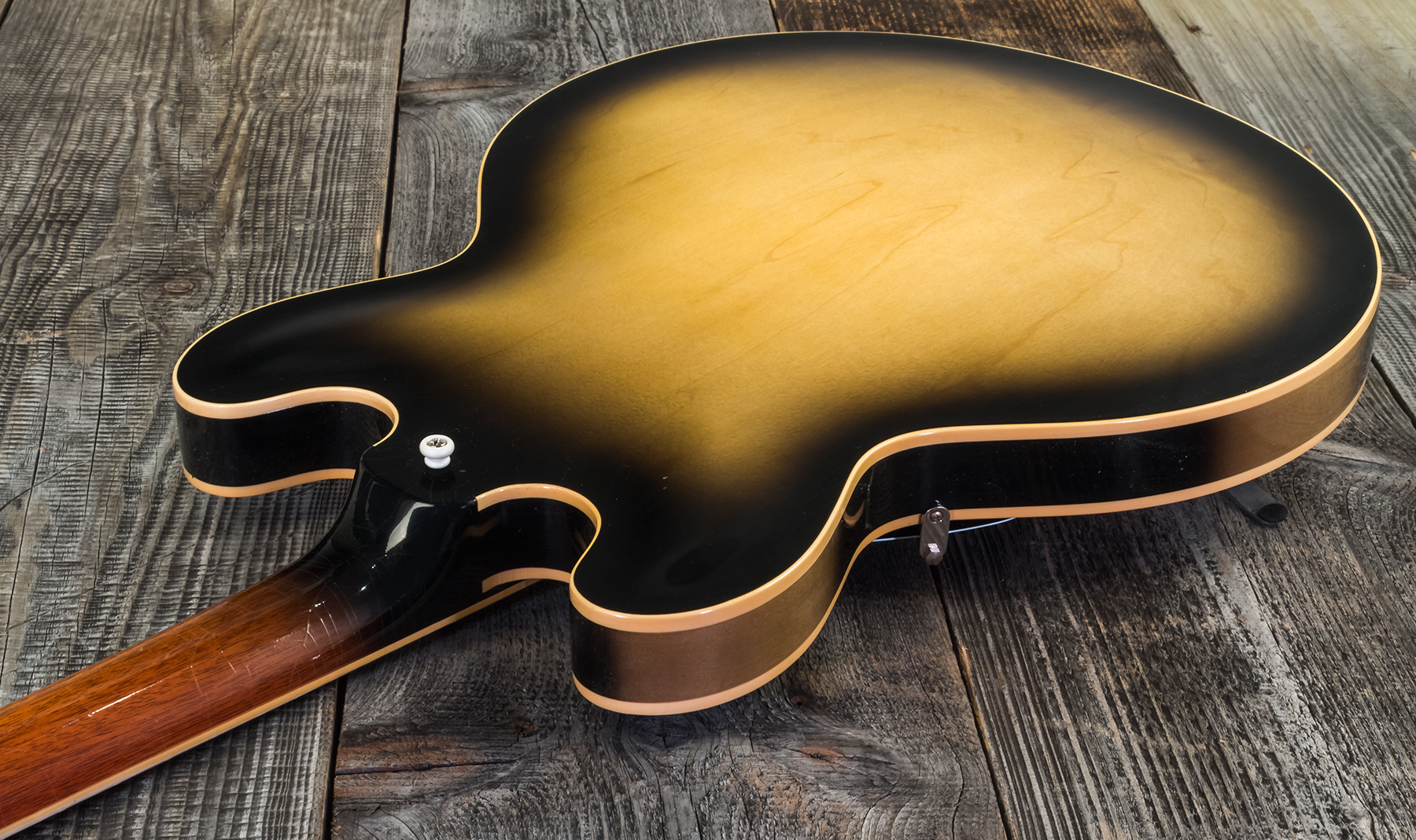 Gibson Custom Shop Bb King Es-335 Live At The Regal 2h Trem Bigsby Rw #bbregal90 - Murphy Lab Aged Argentine Grey - Guitare Électrique Signature - Var