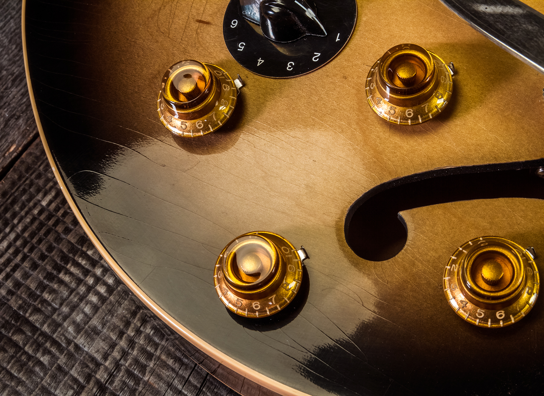 Gibson Custom Shop Bb King Es-335 Live At The Regal 2h Trem Bigsby Rw #bbregal90 - Murphy Lab Aged Argentine Grey - Guitare Électrique Signature - Var