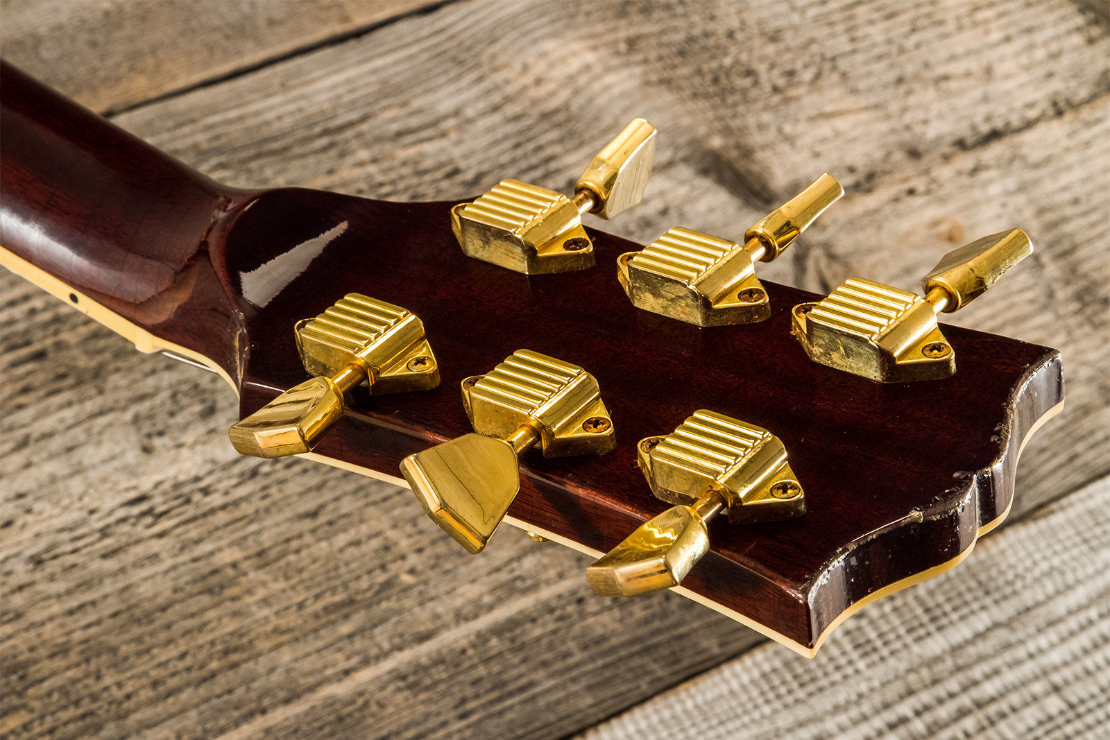 Gibson Custom Shop Bb King Es355 1974 Rumble In The Jungle 2h Trem Eb #bbes33505 - Murphy Lab Light Aged Walnut - Guitare Électrique 1/2 Caisse - Vari