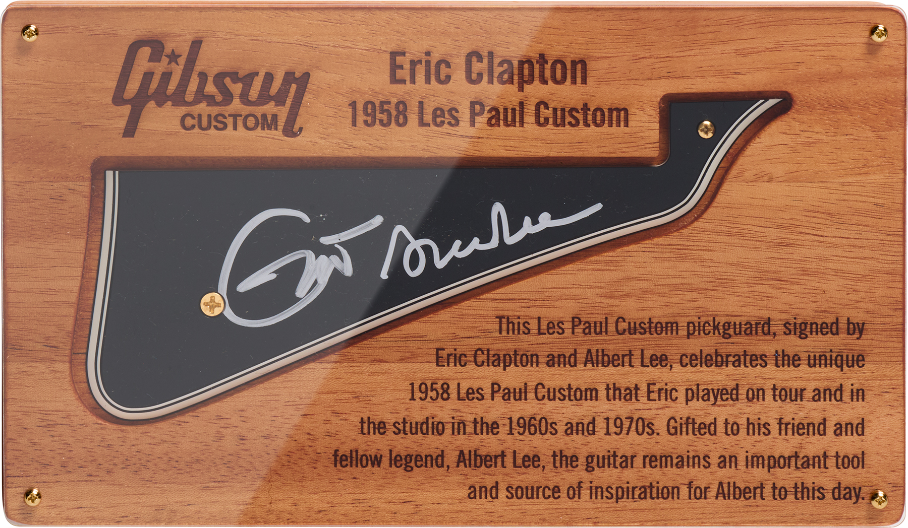 Gibson Custom Shop Eric Clapton Les Paul Custom 1958 Signature 2h Ht Eb - Murphy Lab Ebony - Guitare Électrique Signature - Variation 18