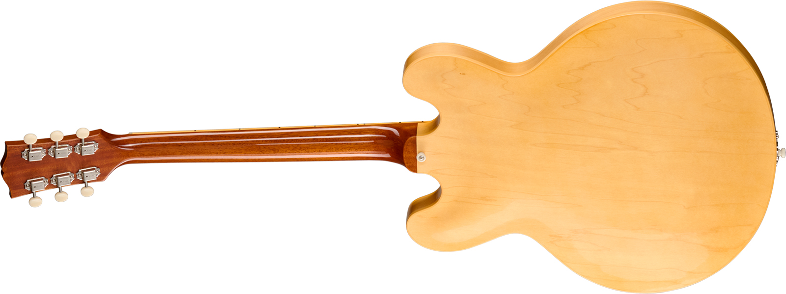 Gibson Custom Shop Es330 1959 Reissue Historic 2s P90 Ht Rw - Vintage Natural (vos Hardware) - Guitare Électrique 1/2 Caisse - Variation 1