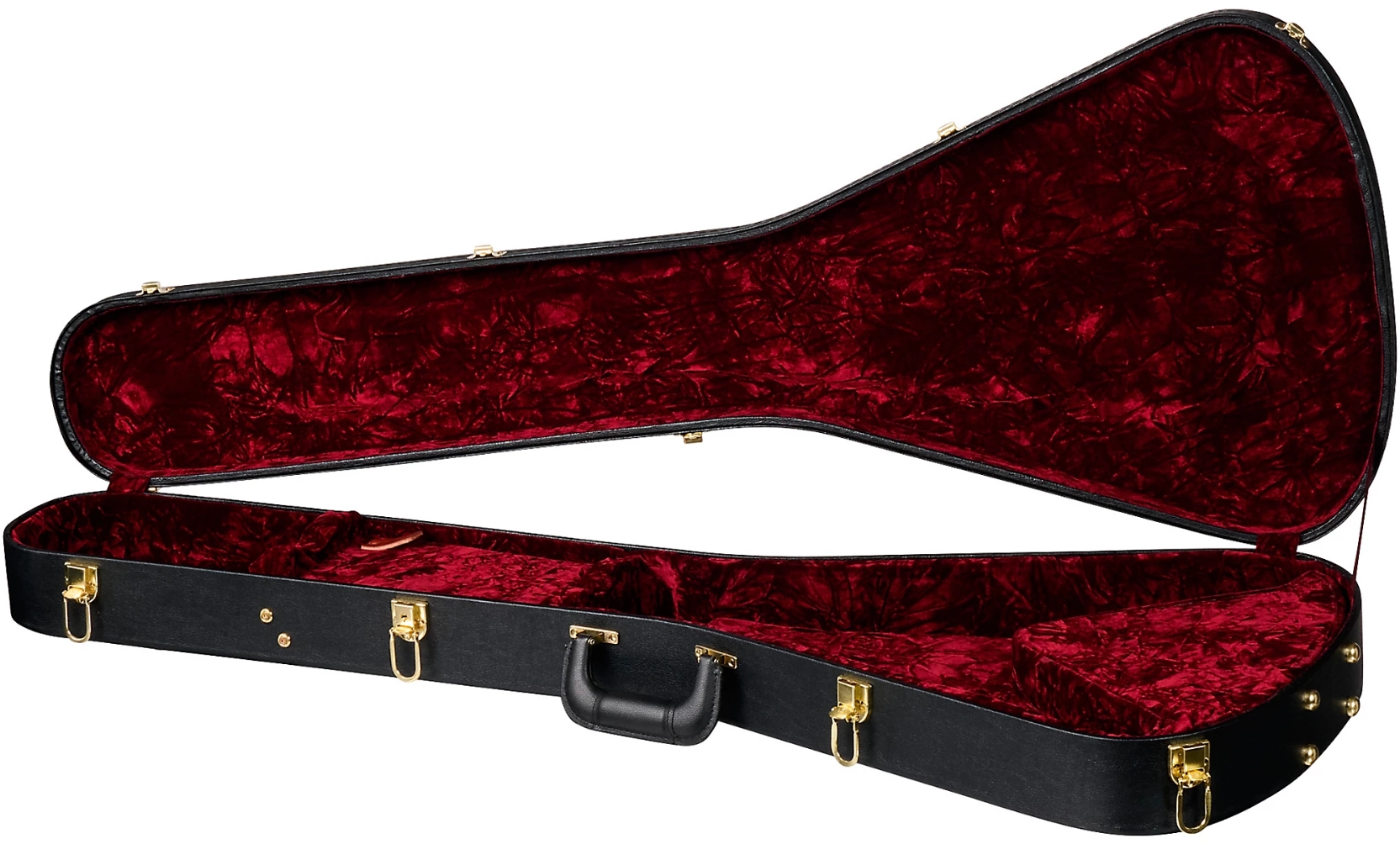 Gibson Custom Shop Flying V 1971 Reissue 2h Ht Rw - Medallion Cherry - Guitare Électrique RÉtro Rock - Variation 8