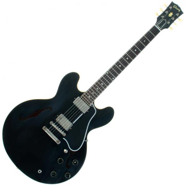 Guitare électrique 1/2 caisse Gibson Custom Shop Historic 1959 ES-335 Reissue - Vos ebony