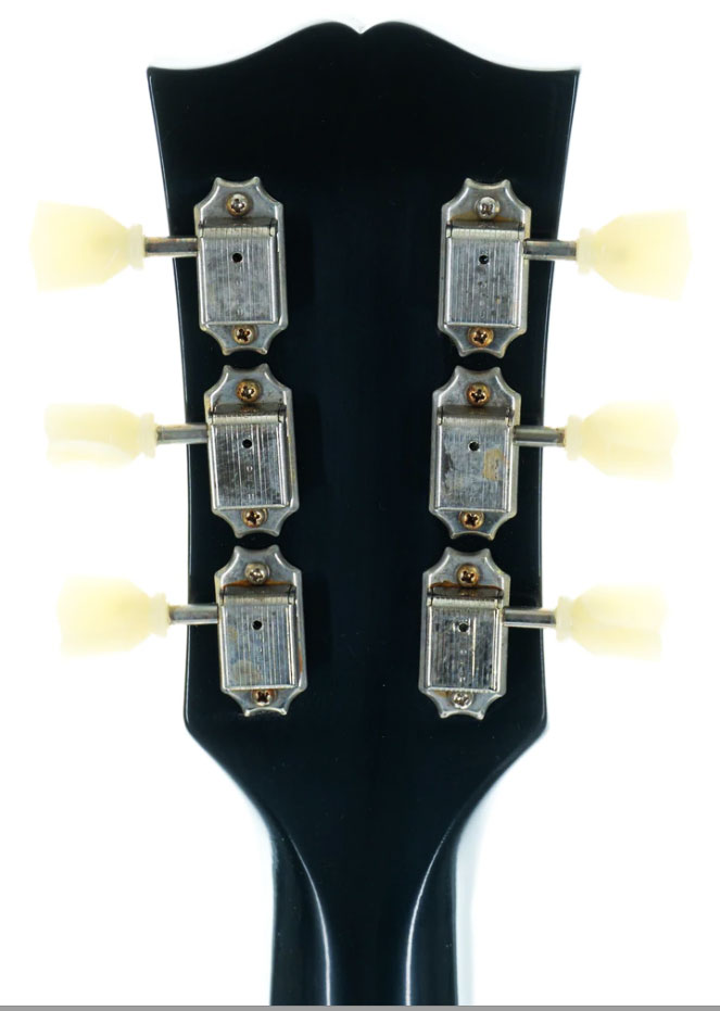Gibson Custom Shop Historic Es-335 1959 Reissue 2h Ht Rw - Vos Ebony - Guitare Électrique 1/2 Caisse - Variation 3