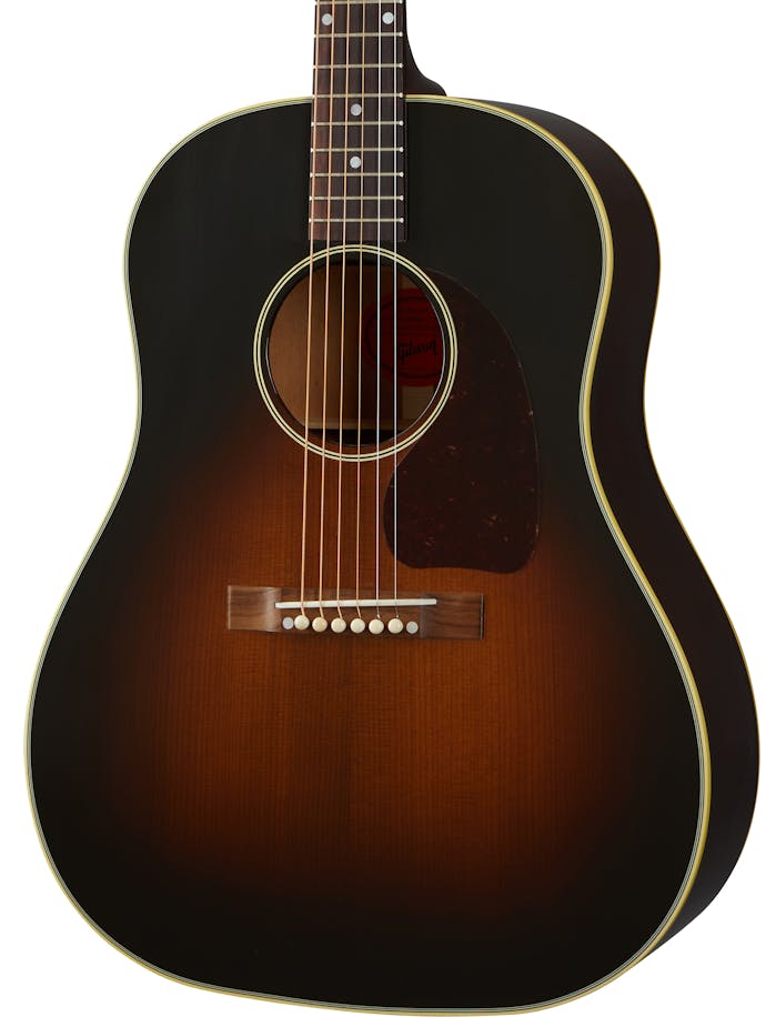 Gibson Custom Shop Historic J-45 1942 Banner Dreadnought Epicea Acajou Rw - Vos Vintage Sunburst - Guitare Acoustique - Variation 3