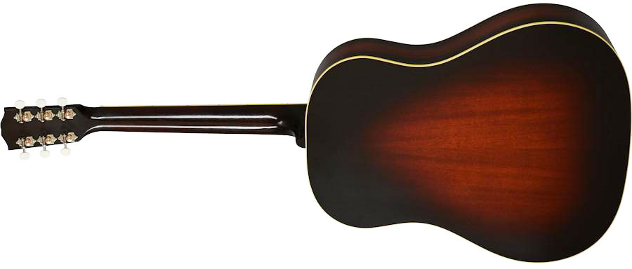 Gibson Custom Shop Historic Jumbo 1934 Dreadnought Epicea Acajou Rw - Vos Vintage Sunburst - Guitare Acoustique - Variation 1