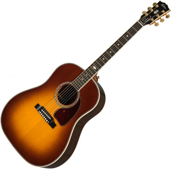 Guitare acoustique Gibson Custom Shop J-45 Deluxe Rosewood - Rosewood burst