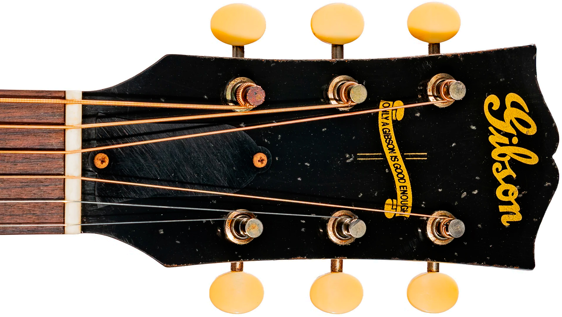 Gibson Custom Shop J45 1942 All Mahogany Greatest Hits Dreadnought Tout Acajou Rw - Murphy Lab Light Aged Vintage Sunburst - Guitare Folk - Variation 