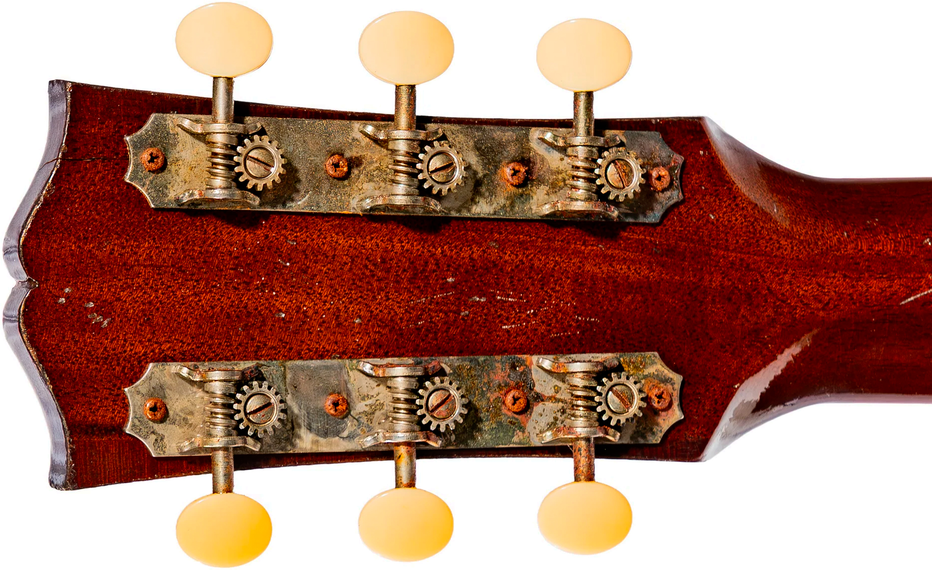 Gibson Custom Shop J45 1942 All Mahogany Greatest Hits Dreadnought Tout Acajou Rw - Murphy Lab Light Aged Vintage Sunburst - Guitare Folk - Variation 
