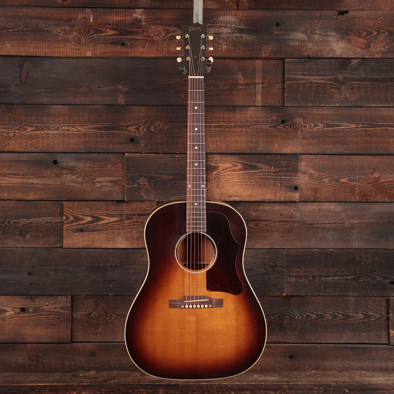 Gibson Custom Shop J45 1955 Dreadnought Epicea Acajou Rw - Murphy Lab Light Aged Vintage Sunburst - Guitare Folk - Variation 4