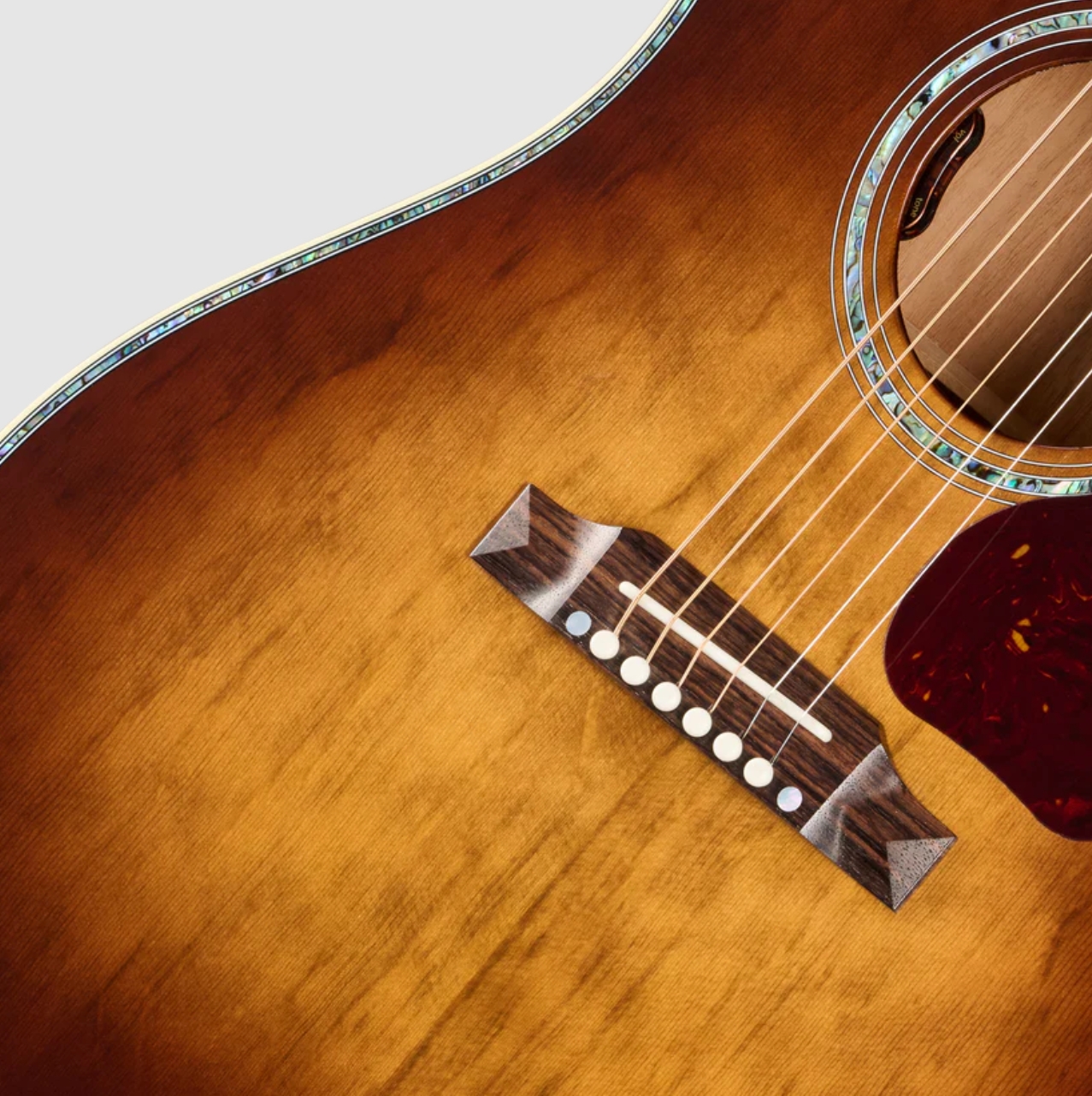 Gibson Custom Shop J45 Ann. Ltd Dreadnought Epicea Palissandre Rw - Cremona Burst - Guitare Folk - Variation 3