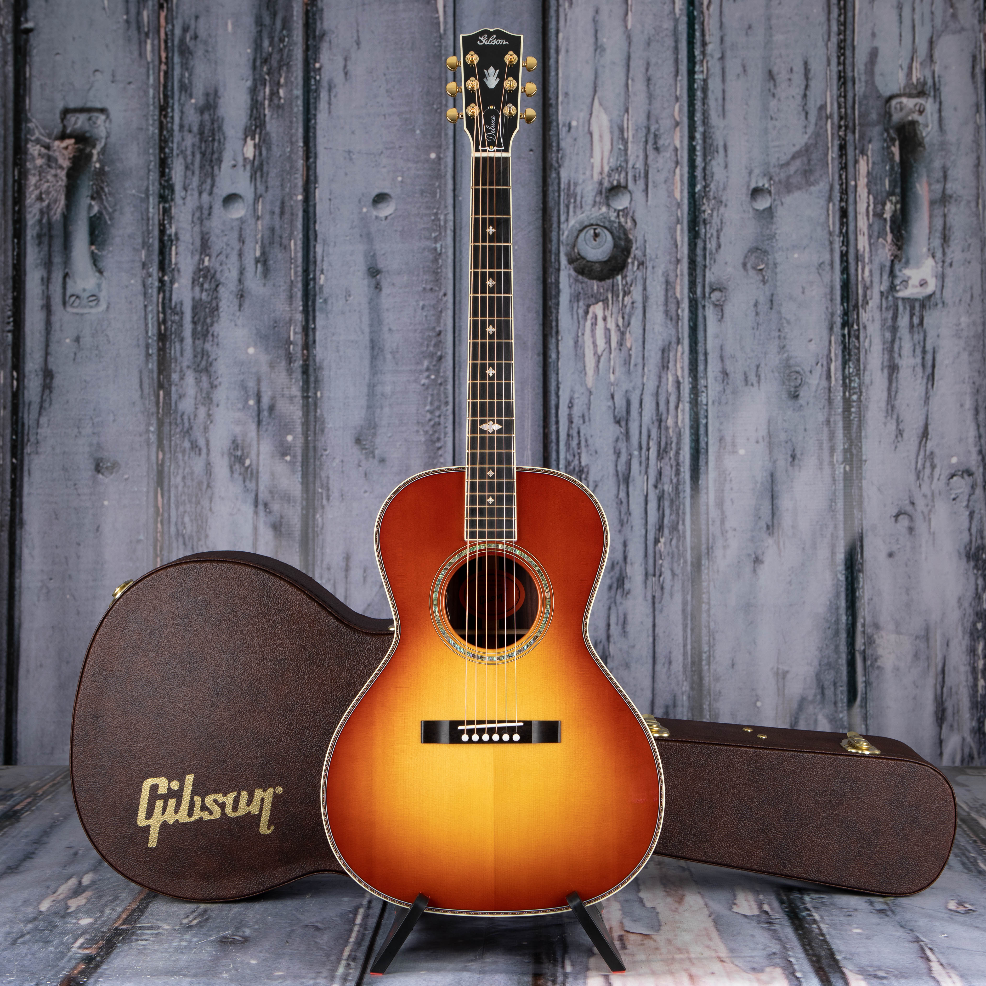 Gibson Custom Shop L-00 Deluxe Epicea Palissandre Eb - Rosewood Burst - Guitare Acoustique - Variation 3