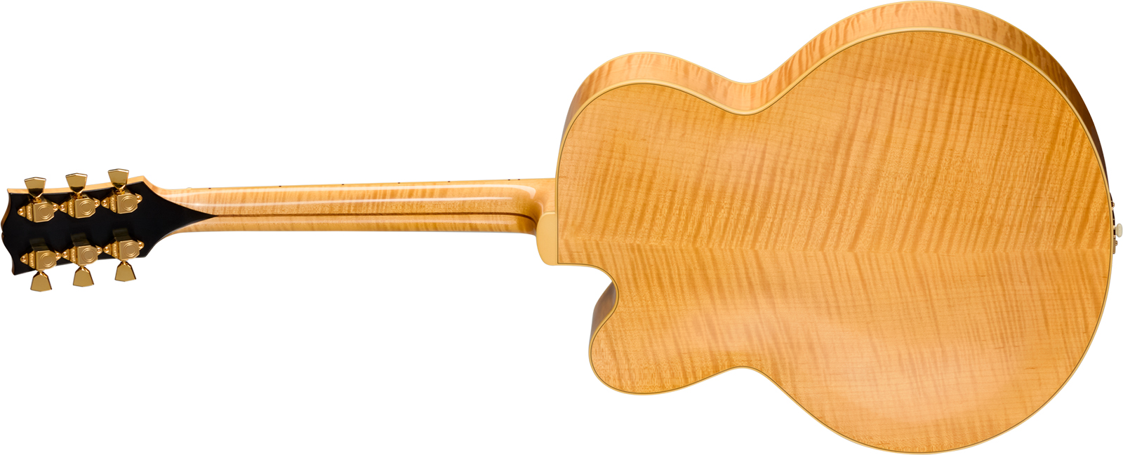 Gibson Custom Shop L5 Ces 1957 Reissue 2h Ht Eb - Vos Antique Natural - Guitare Électrique 3/4 Caisse & Jazz - Variation 1