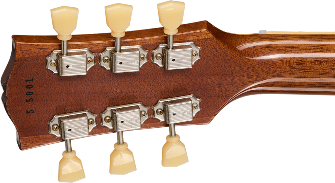 Gibson Custom Shop Les Paul 1955 Namm Show Commemorative 2s P90 Rw - Murphy Lab Light Aged Platinium - Guitare Électrique Single Cut - Variation 4