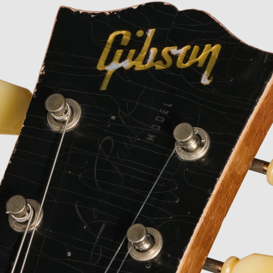 Gibson Custom Shop Les Paul 1957 Reissue Le Ltd 2h Ht Rw - Murphy Lab Ultra Heavy Aged Refin Burst - Guitare Électrique Single Cut - Variation 6
