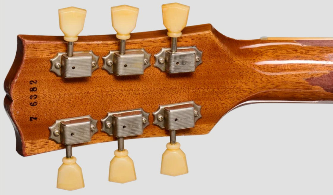 Gibson Custom Shop Les Paul 1957 Reissue Le Ltd 2h Ht Rw - Murphy Lab Ultra Heavy Aged Refin Burst - Guitare Électrique Single Cut - Variation 7